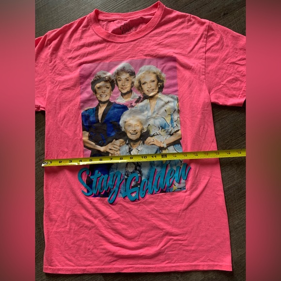 The Golden Girls Neon Pink Women’s T-shirt - Size Small - Picture 2 of 4